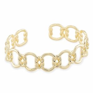 Kendra Scott Fallyn Cuff Bracelet In Gold